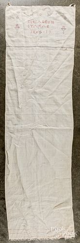 EMBROIDERED SHOW TOWELEmbroidered