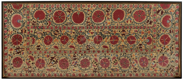 Embroidered Suzani Panel