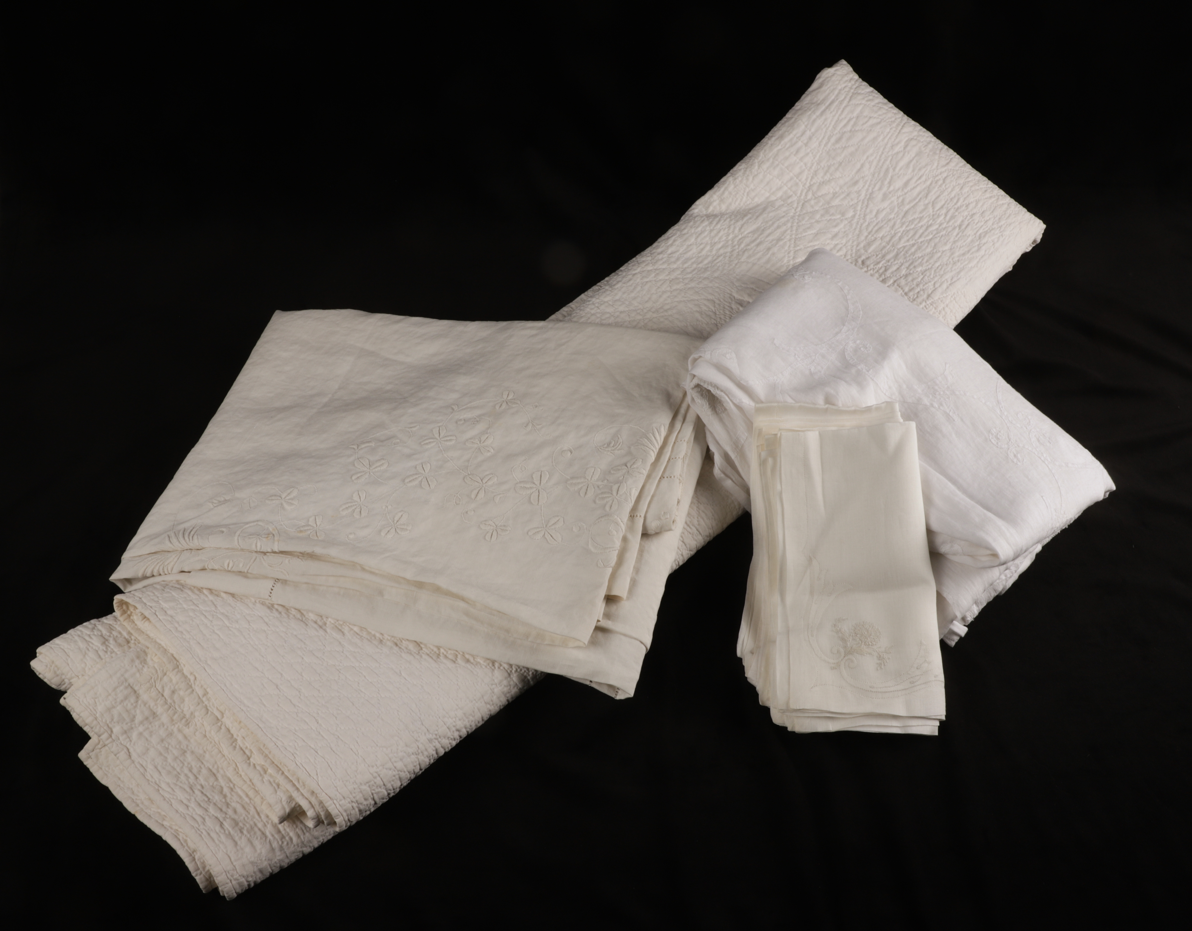 Embroidered Tablecloths, Quilt