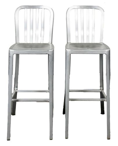 EMCO ALUMINUM BARSTOOLS, PRPair