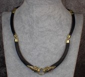 EMERALD AND FOURTEEN KARAT GOL