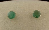 EMERALD AND FOURTEEN KARAT GOL