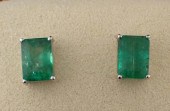 EMERALD AND FOURTEEN KARAT GOL