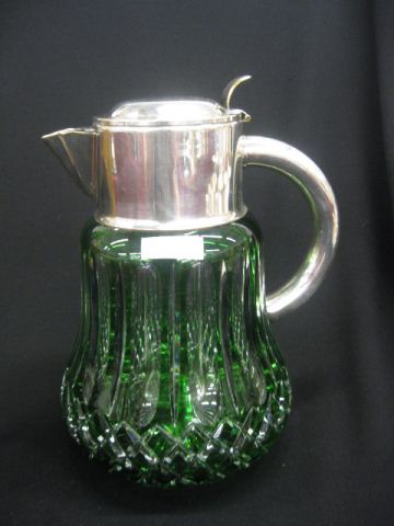 Emerald Cut-to-Clear Pitcher with