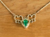 EMERALD, DIAMOND AND FOURTEEN