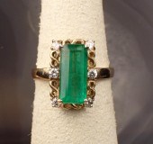EMERALD, DIAMOND AND FOURTEEN