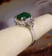 EMERALD, DIAMOND AND FOURTEEN