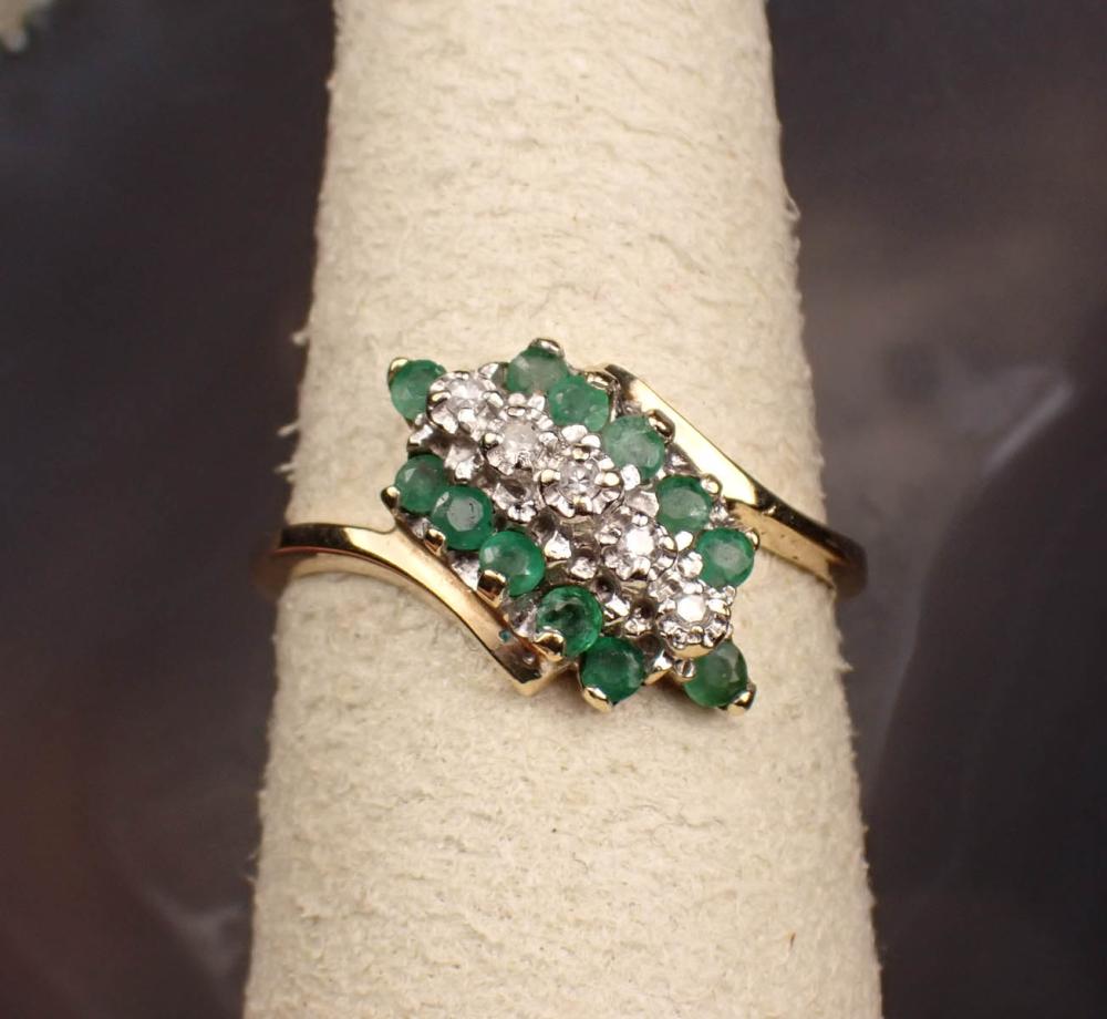 EMERALD, DIAMOND AND TWO-TONE