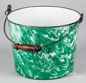 EMERALD GREEN AGATEWARE WATER