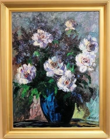 EMERIL, 1961, OIL PAINTING ON