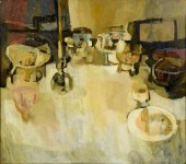 EMERY BOPP OIL ON CANVAS, TABL
