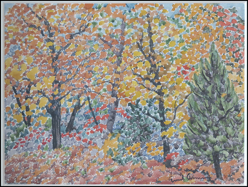 EMIL ARMIN (1883-1972) MAPLES IN
