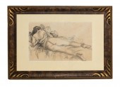 EMIL GANSO "RECLINING NUDE" FI