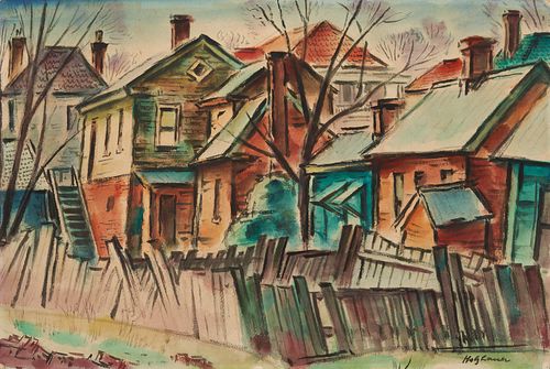 EMIL HOLZHAUER W/C, WPA TENEMENT