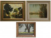 EMIL HUGENTOBLER THREE OILS ON