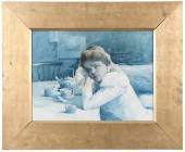 EMIL KARL ZOIR WATERCOLOR(Swed
