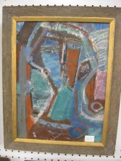 Emil Kelemen Oil on Canvas por