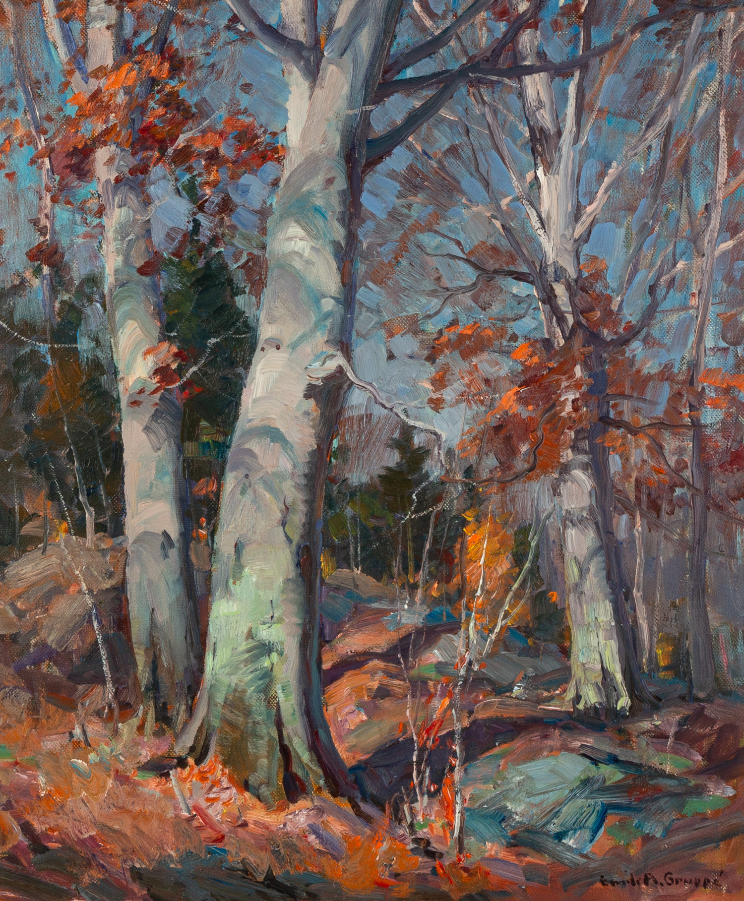 EMILE A. GRUPPE (AMERICAN,