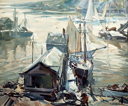 Emile Albert Gruppe American,