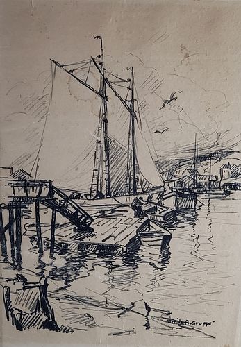 EMILE ALBERT GRUPPE GRAPHITE ON