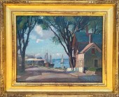 EMILE ALBERT GRUPPE OIL ON CAN