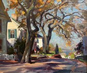 EMILE ALBERT GRUPPE OIL ON CAN