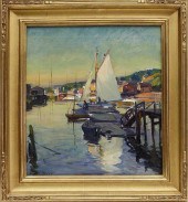 EMILE ALBERT GRUPPE OIL ON CAN