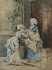 EMILE AUGUSTE PINCHART (FRENCH