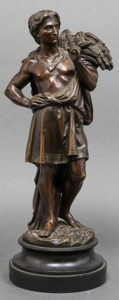 EMILE BOYER BRONZE ALLEGORICAL