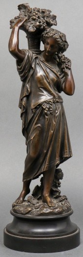 EMILE BOYER BRONZE ALLEGORICAL