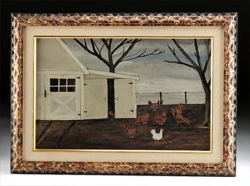 EMILE BRANCHARD PAINTING -
