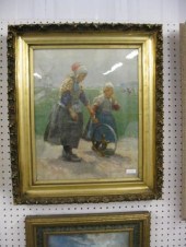 Emile Charlet Lithograph Dutch