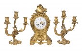 EMILE COLIN & CIE BRONZE CLOCK