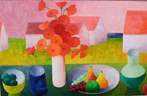 EMILE COURTIN (1923 - 1997), OIL ON