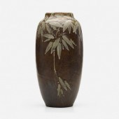 Emile Decoeur. Vase with bambo