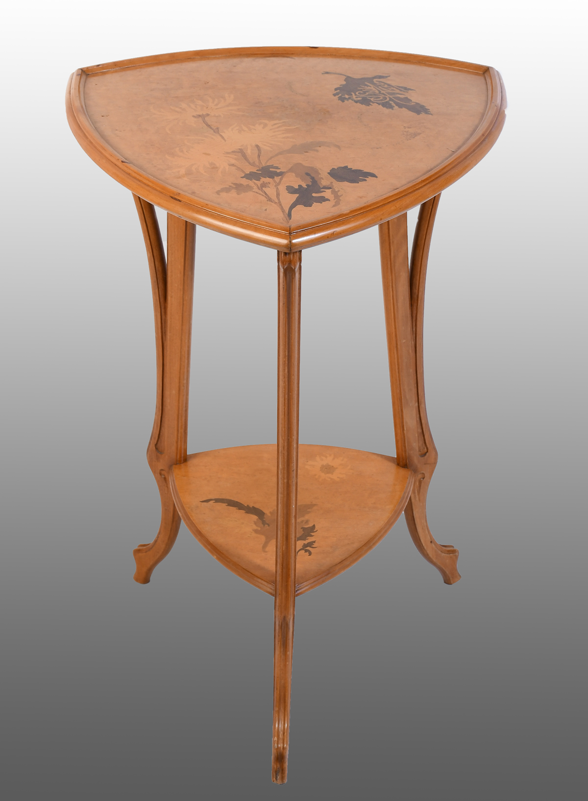 EMILE GALLE 2-TIERED FRUITWOOD