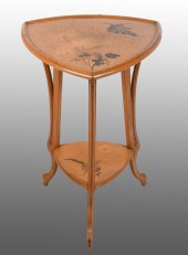 EMILE GALLE 2-TIERED FRUITWOOD