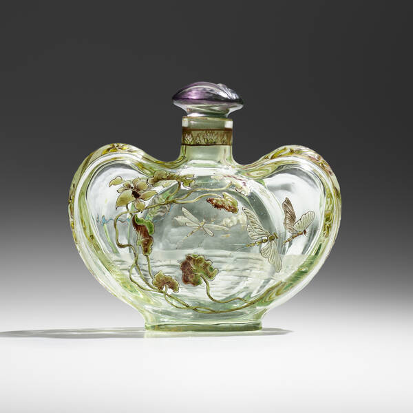 Émile Gallé. Early perfume bottle