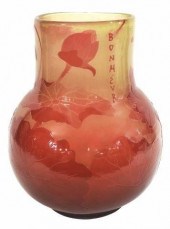 EMILE GALLE FIRE-POLISHED OVER