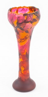 EMILE GALLE FUSCHIA & AMBER CA