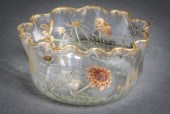 EMILE GALLé GILT AND ENAMEL-PA