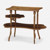 Émile Gallé. Marquetry Fleur d