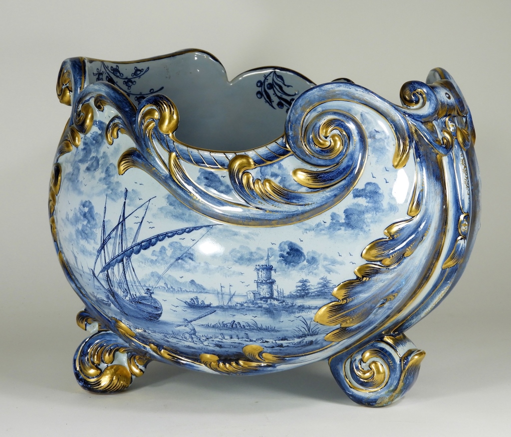 EMILE GALLE NANCY TIN GLAZED
