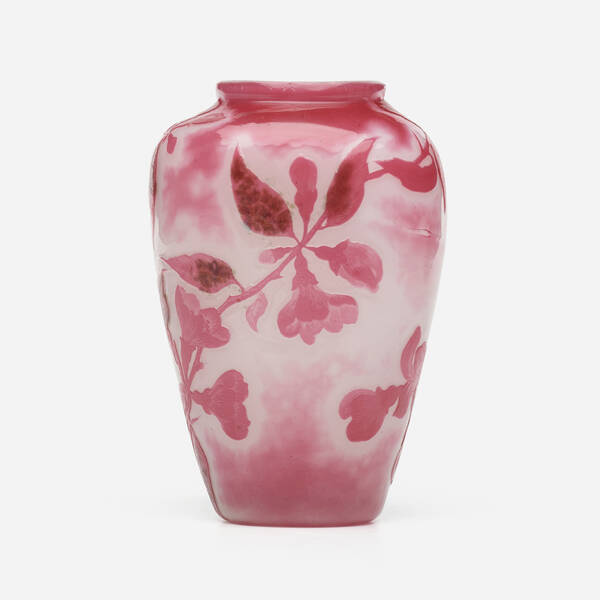 Émile Gallé. Vase with cherry