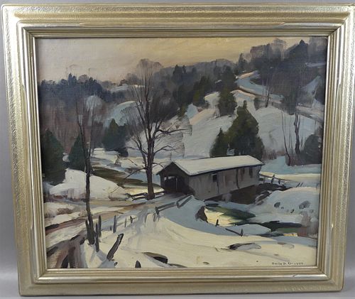 EMILE GRUPPE COVERED BRIDGE IN