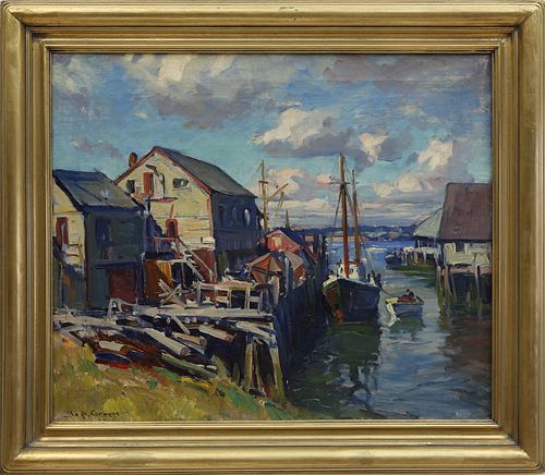 EMILE GRUPPE OIL ON CANVAS