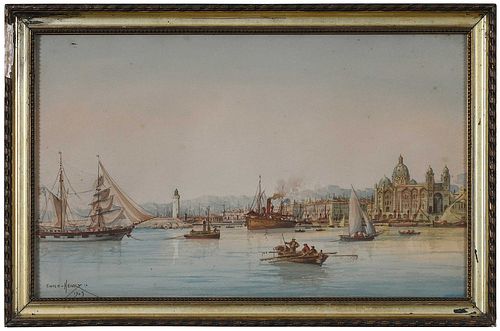 EMILE HENRYLe port de Marseille, la