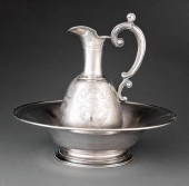 EMILE HUGO .800 SILVER EWER AN