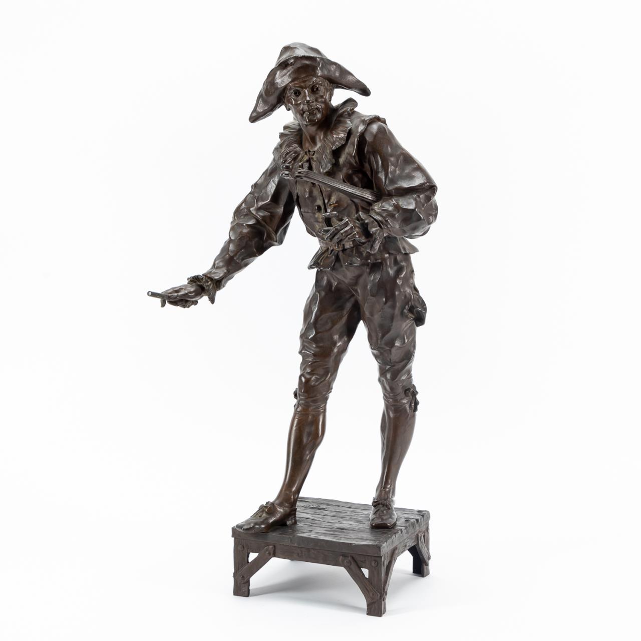 EMILE LOUIS PICAULT, FRENCH BRONZE,