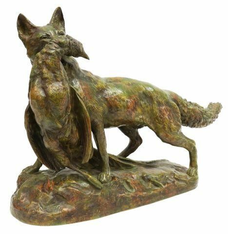 EMILE TRUFFOT (1843-1896) BRONZE